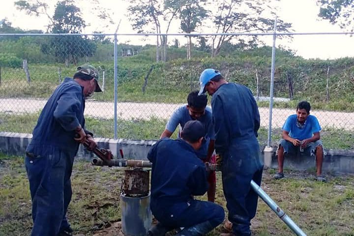 Servicing and Maintenance of production wells for the water system in San Roman Santa Martha