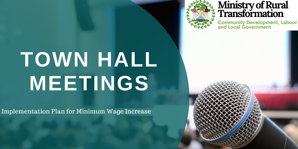 Town Hall Meeting - To Discuss the Implementation Plan for Minimum Wage Increase